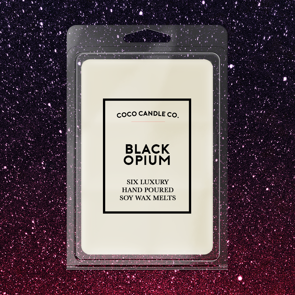 Black Opium Wax Melts - Inspired By Black Opium - Coco Candle Co.