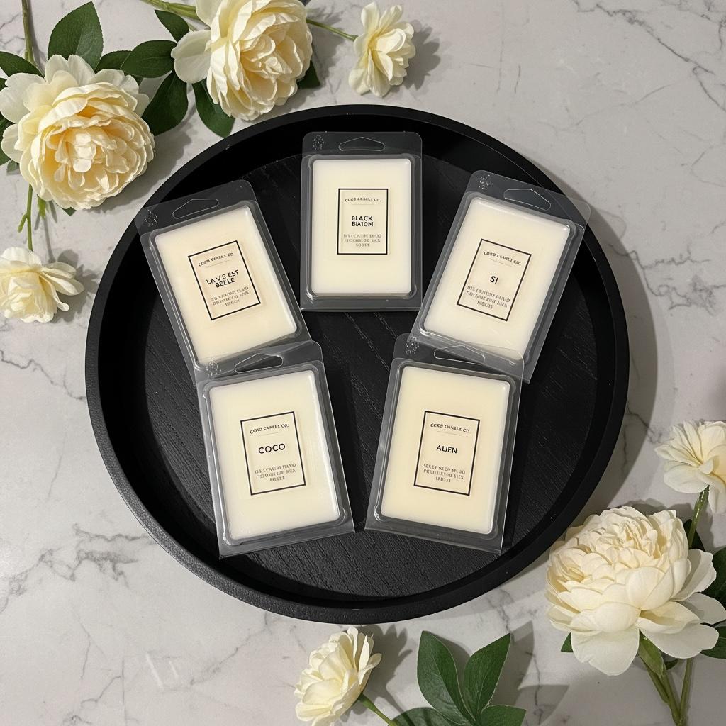 Best Selling Female Designer Inspired Wax Melt Bundle - 5 Luxury Soy Melts - Coco Candle Co.
