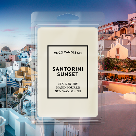 Santorini Sunset Wax Melts - Coco Candle Co.