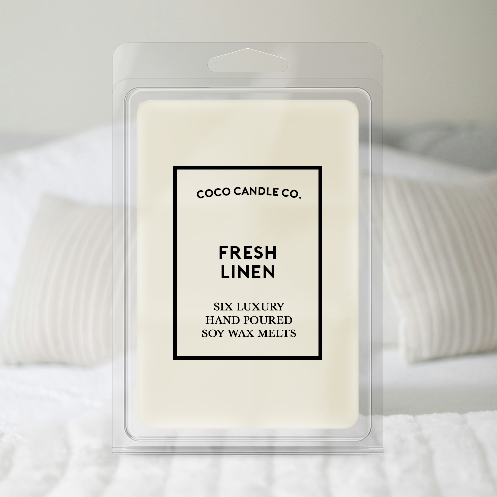 Fresh Linen Wax Melts - Coco Candle Co.