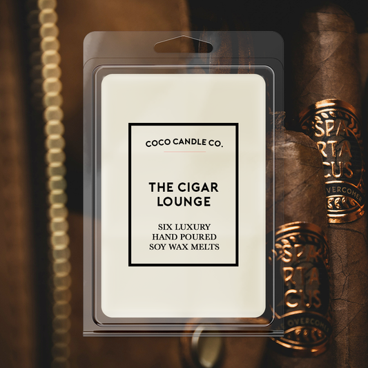 The Cigar Lounge Soy Wax Melts - Coco Candle Co.