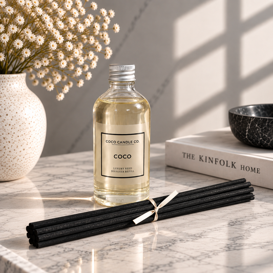 Coco Reed Diffuser Refill & Reeds Bundle