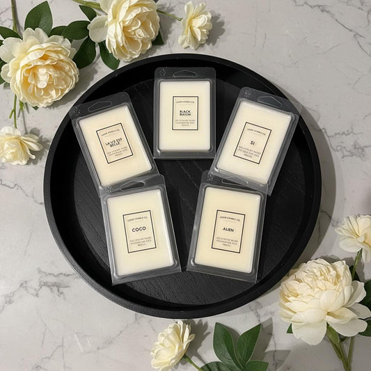 Best Selling Female Designer Inspired Wax Melt Bundle - 5 Luxury Soy Melts - Coco Candle Co.