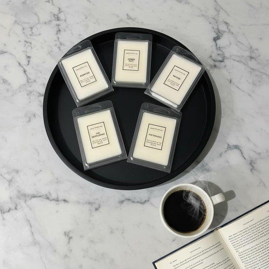 Male Designer Wax Melt Discovery Bundle - 5 Luxury Soy Melts - Coco Candle Co.