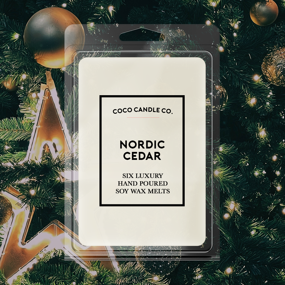 🎁 Nordic Cedar Christmas Wax Melts (100% off) - Coco Candle Co.