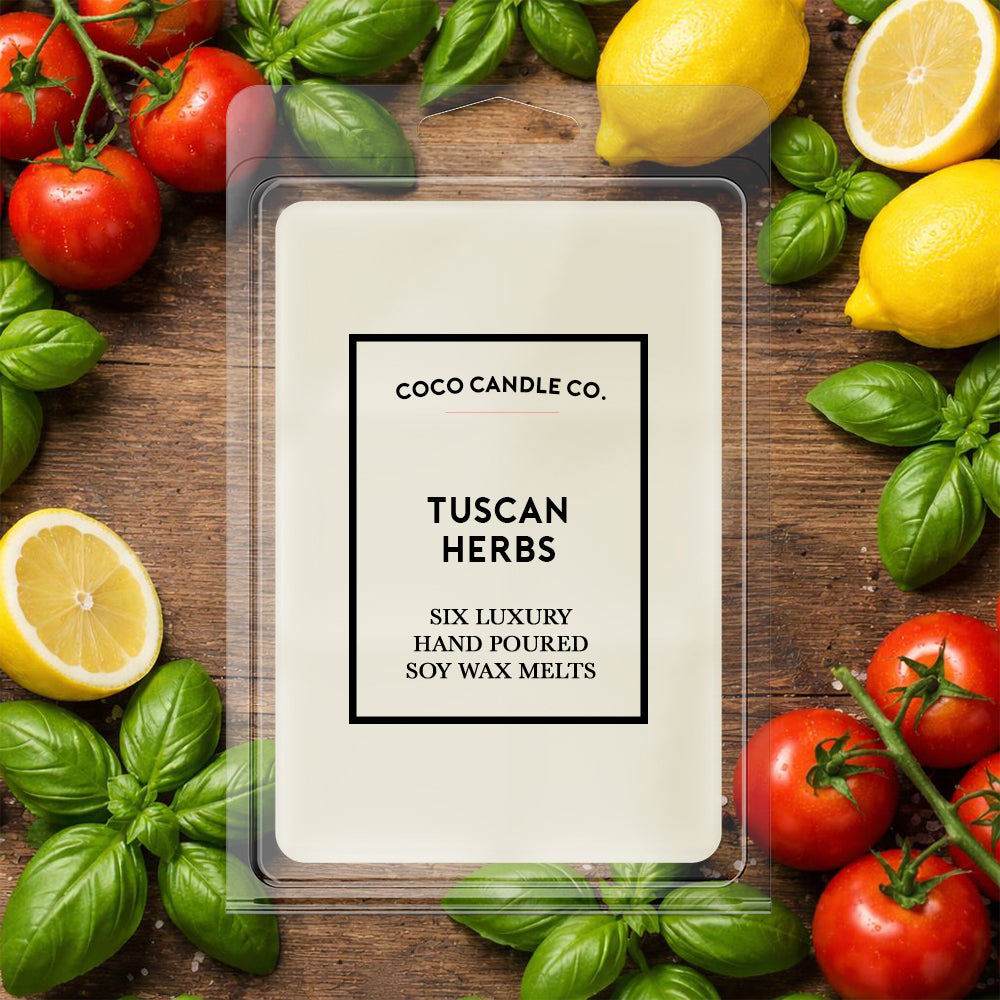 Tuscan Herbs Soy Wax Melt - Coco Candle Co.