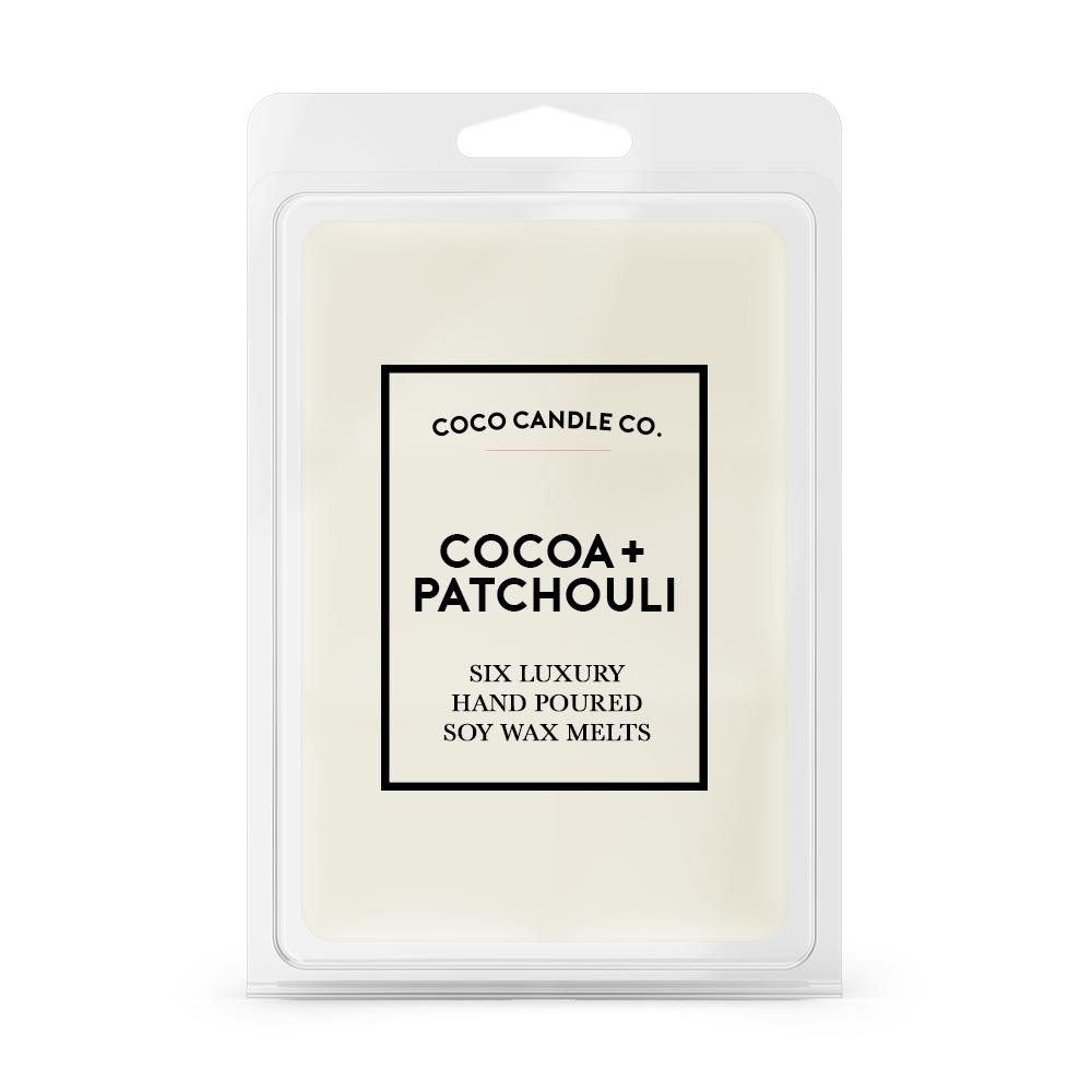 Cocoa & Patchouli Soy Wax Melts Wax Melts Coco Candle Co.