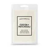 Cocoa & Patchouli Soy Wax Melts Wax Melts Coco Candle Co.