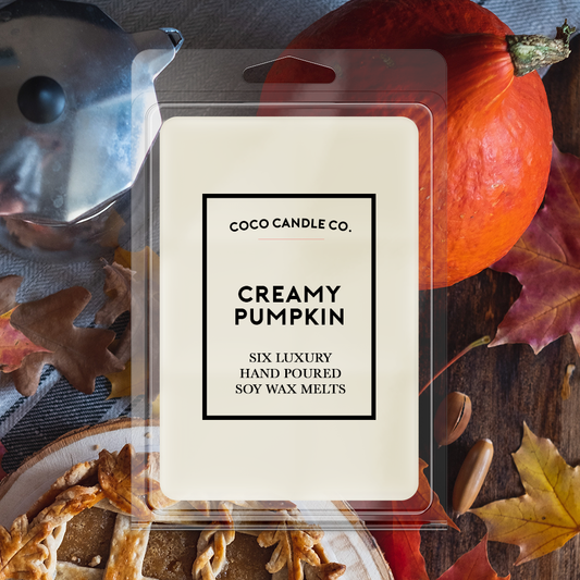 Creamy Pumpkin Soy Wax Melts Wax Melts Coco Candle Co.