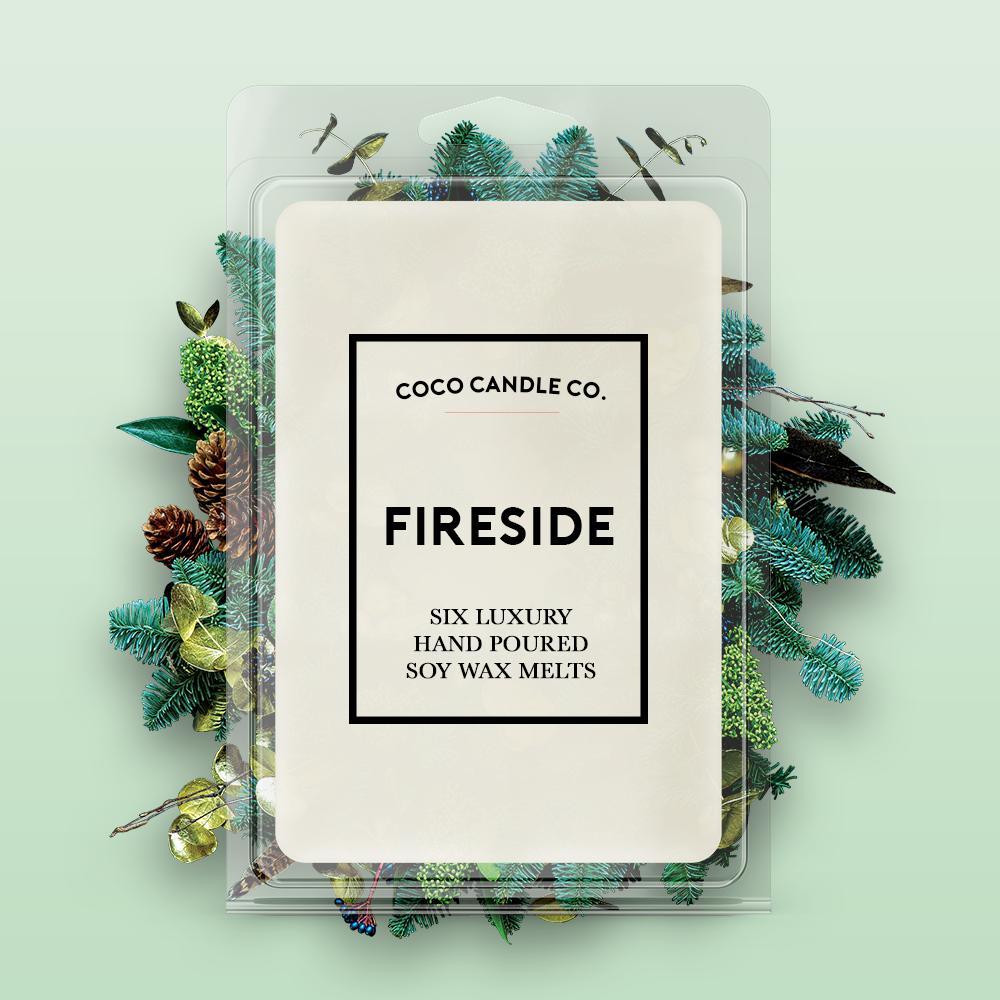 Fireside Soy Wax Melts Coco Candle Co. Best UK Wax Melts