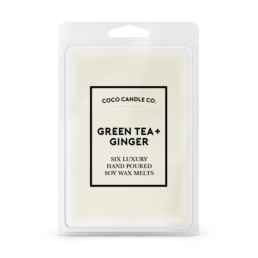 Green Tea & Ginger Soy Wax Melts Wax Melts Coco Candle Co.