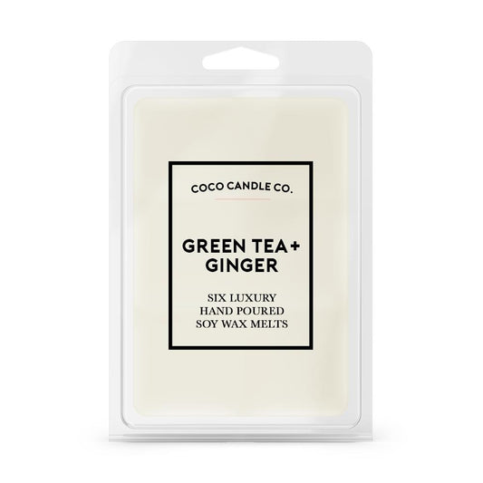 Green Tea & Ginger Soy Wax Melts Wax Melts Coco Candle Co.