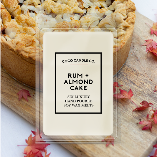 Rum & Almond Cake Soy Wax Melts Wax Melts Coco Candle Co.